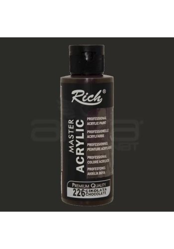 Rich Master Akrilik Boya 120ml 226 Çikolata