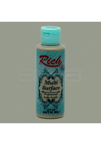 Rich Multi Surface Akrilik Boya 120ml 2112 Antik Bej