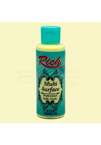 Rich Multi Surface Akrilik Boya 120ml 2124 Vanilya