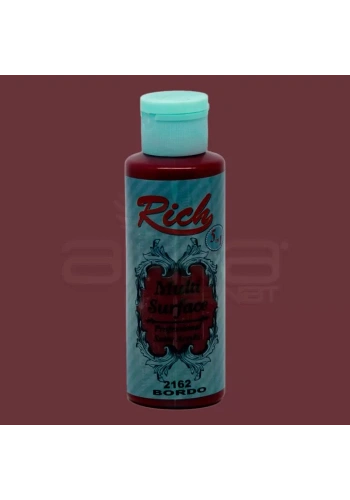 Rich Multi Surface Akrilik Boya 120ml 2162 Bordo