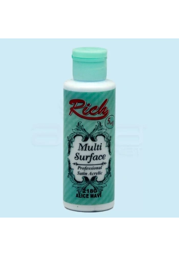 Rich Multi Surface Akrilik Boya 120ml 2180 Alıce Mavi