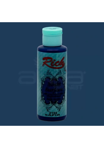 Rich Multi Surface Akrilik Boya 120ml 2194 Safir