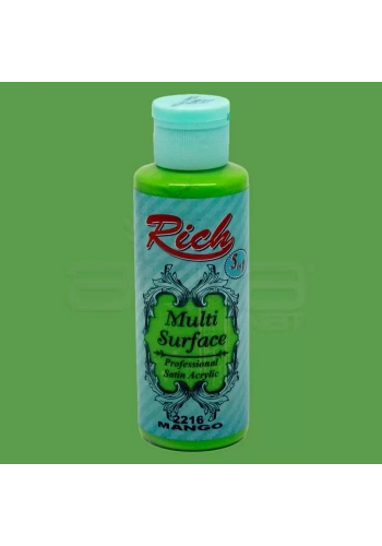 Rich Multi Surface Akrilik Boya 120ml 2216 Mango
