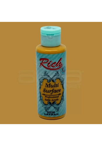 Rich Multi Surface Akrilik Boya 120ml 2226 Safran