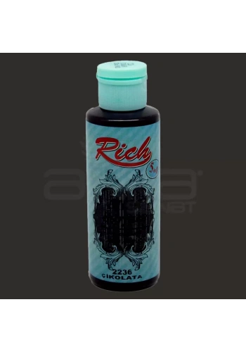 Rich Multi Surface Akrilik Boya 120ml 2236 Çikolata