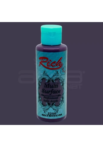 Rich Multi Surface Akrilik Boya 120ml 2250 Mürdüm