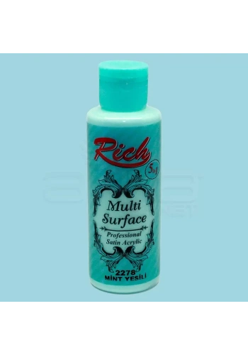 Rich Multi Surface Akrilik Boya 120ml 2278 Mint Yeşili