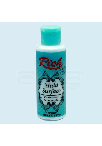 Rich Multi Surface Akrilik Boya 120ml 2280 Bebek Yeşil