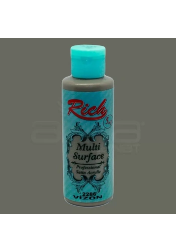 Rich Multi Surface Akrilik Boya 120ml 2286 Vizon