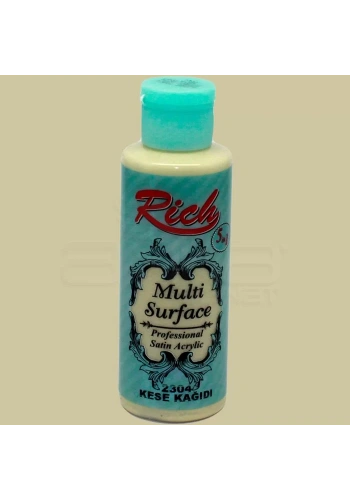 Rich Multi Surface Akrilik Boya 120ml 2304 Kese Kağıdı
