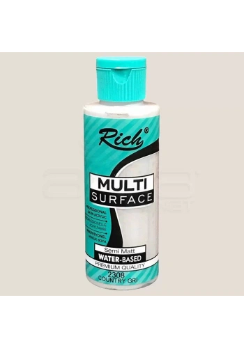 Rich Multi Surface Akrilik Boya 120ml 2308 Country Gri