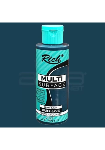 Rich Multi Surface Akrilik Boya 120ml 2322 Atlantis