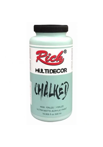 Rich Multi Decor Chalked Akrilik Boya 500ml 4608 Firuze