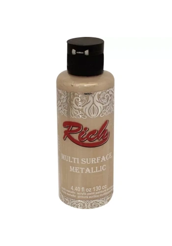 Rich Multi Surface Metalik Her Yüzey İçin Akrilik Boya 120ml 6518 Şampanya