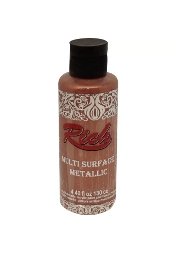 Rich Multi Surface Metalik Her Yüzey İçin Akrilik Boya 120ml 6522 Bakır