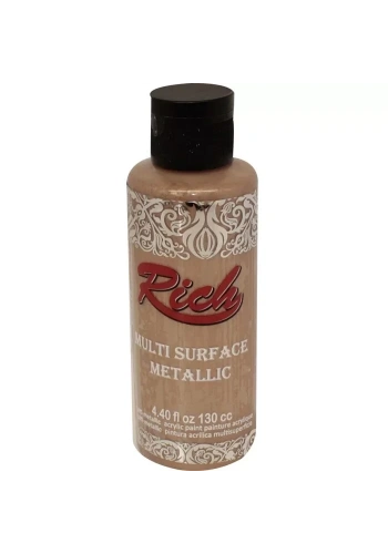 Rich Multi Surface Metalik Her Yüzey İçin Akrilik Boya 120ml 6530 Pudra Pembe