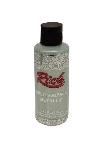 Rich Multi Surface Metalik Her Yüzey İçin Akrilik Boya 120ml 6534 Su Yeşili