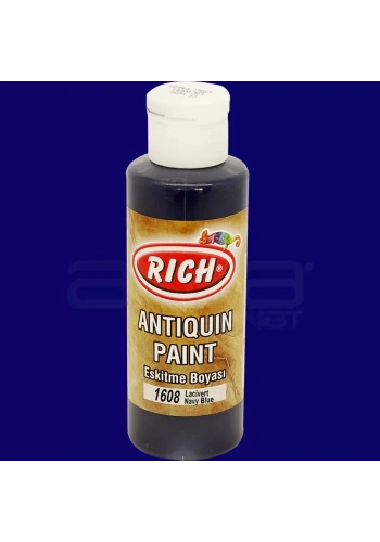 Rich Eskitme Boyası 120ml 1608 Lacivert