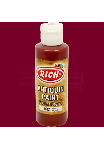 Rich Eskitme Boyası 120ml 1612 Bordo