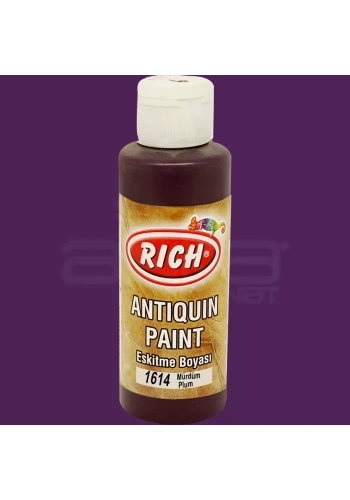 Rich Eskitme Boyası 120ml 1614 Mürdüm