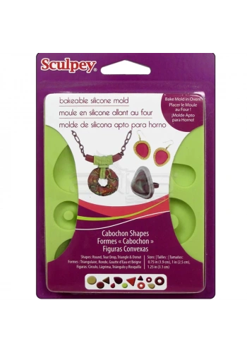 Sculpey Flexible Push Mold Esnek Model Kalıbı Taş Model APM 81