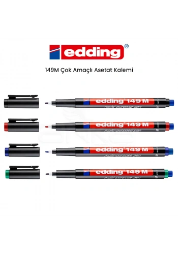 Edding 149M Çok Amaçlı Asetat Kalemi