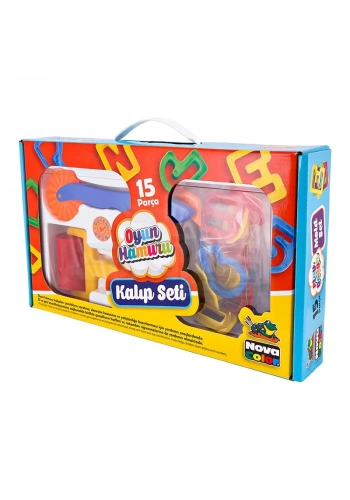 Nova Color Oyun Hamuru 15 Parça Kalıp Seti NC-850