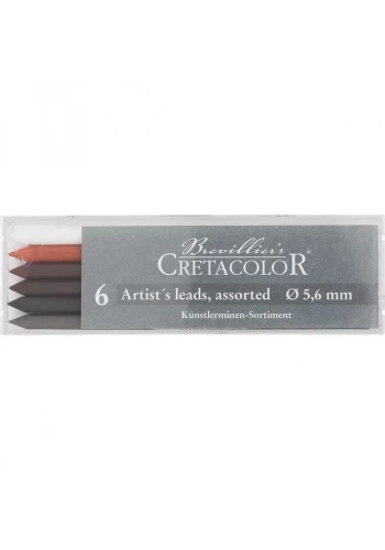 Cretacolor Karışık Portmin Uç 5.6mm 6lı 26400