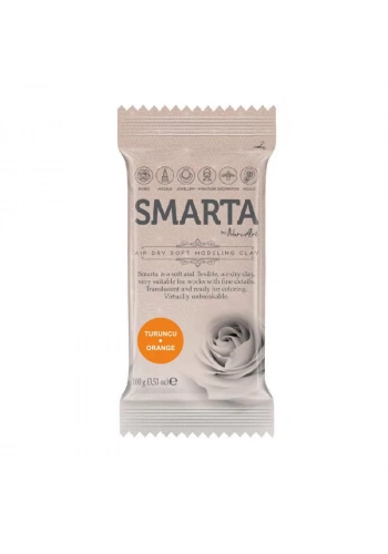 Smarta Hava ile Kuruyan Modelleme Hamuru 100g Turuncu