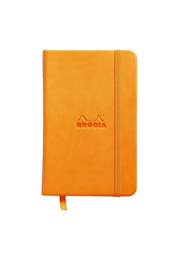 Rhodia Boutıque Sert Kapak Defter Noktalı Turuncu 9x14cm