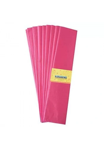 Lino Lüx Krapon Kağıdı 10lu 50cmx2m Pembe