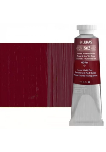 Lukas 1862 37ml Yağlı Boya Seri:1 No:070 Transparan Kırmızı
