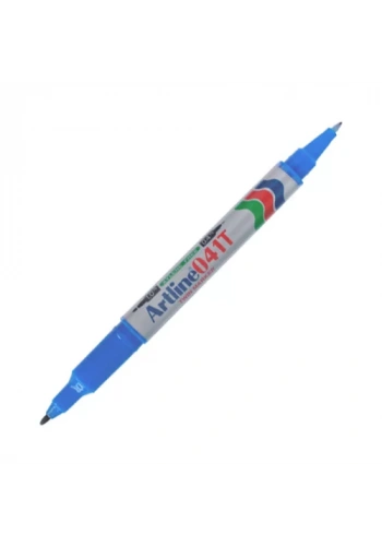 Artline Twin Marker Permanent Kalemi 041T Mavi