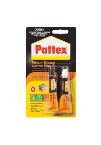 Pattex Power Epoxy Güçlü Metal Yapıştırıcı 2x11ml