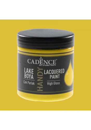 Cadence Handy Lake Vernikli Mobilya Boyası 008 Güneş Sarı 250ml