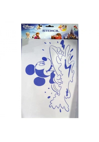 Ponart Mickey Surf stencil 20x30cm TWD-S103 The Walt Disney
