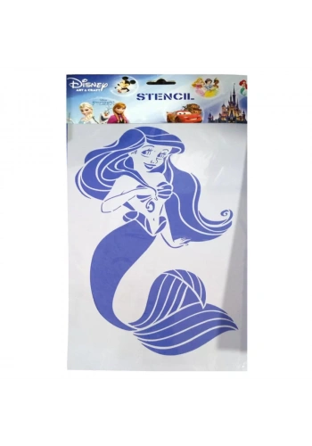 Ponart Ariel stencil 20x30cm TWD-S102 The Walt Disney
