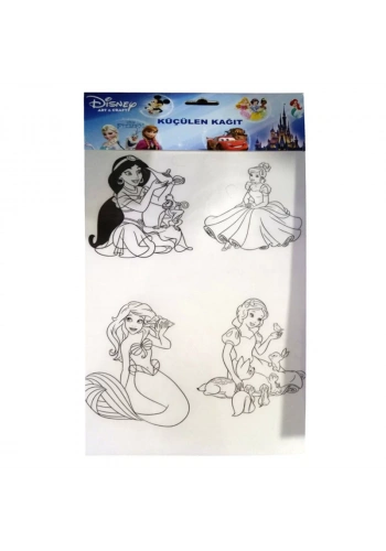 Ponart Prensesler 1 Baskılı 7 Times A4 TWD-7104 The Walt Disney