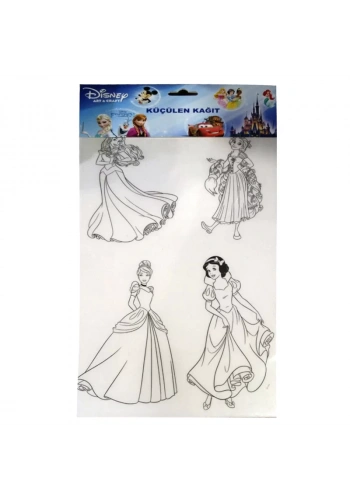 Ponart Prensesler 2 Baskılı 7 Times A4 TWD-7105 The Walt Disney