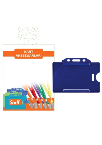 SARFF LACİVERT SERT KART KABI BLİSTER - 10ADET