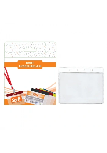 SARFF 9.5X7.5CM ŞEFFAF KART POŞETİ BLİSTER - 10ADET