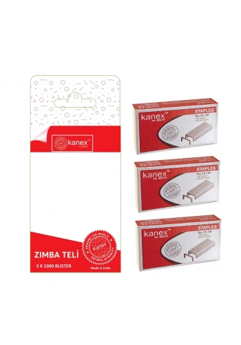 KANEX ZIMBA TELİ NO.10 BLİSTER - 3LÜ