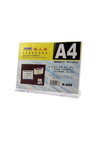 KEJEA K-009 YATAY KAİDE - A4(297X210MM)