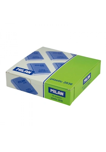 MILAN CPM2036 NATA® KİTAP ŞEKLİNDE PLASTİK SİLGİ - 36ADET