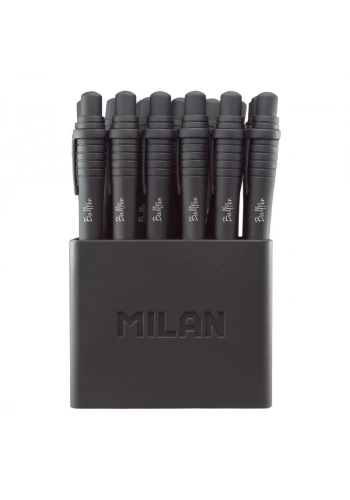 MILAN 17657010219 SWAY SİYAH TÜKENMEZ KALEM - 19ADET