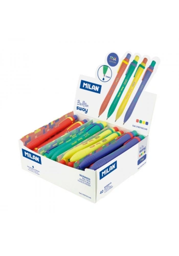 MILAN 17657421140 SWAY MIX SOFT TÜKENMEZ KALEM - 40ADET