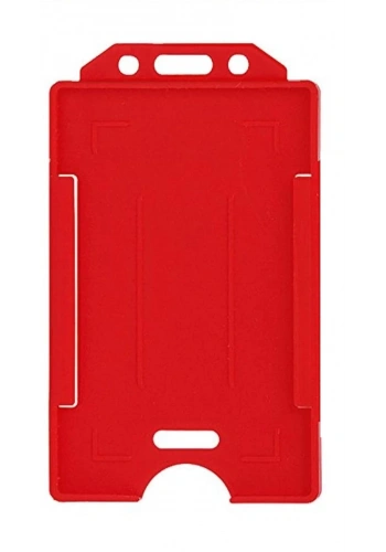 SARFF KIRMIZI DİK SERT KART KABI - 50ADET