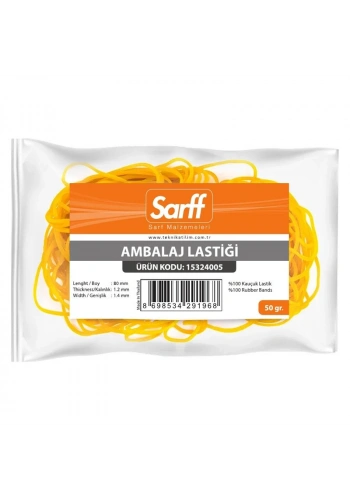 SARFF AMBALAJ LASTİGİ(%100) - 50GR