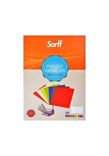 Sarff Cilt Kapağı A3 160 Micron PVC Şeffaf 100lü