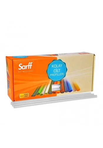 Sarff Sırtlık Oval 10 mm Şeffaf 100lü